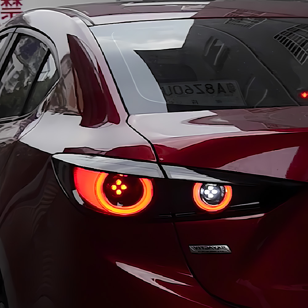 Mazda 3 Axela 2014-2018 자동 후면  - Sos Light Strobe 리뷰 및 가격