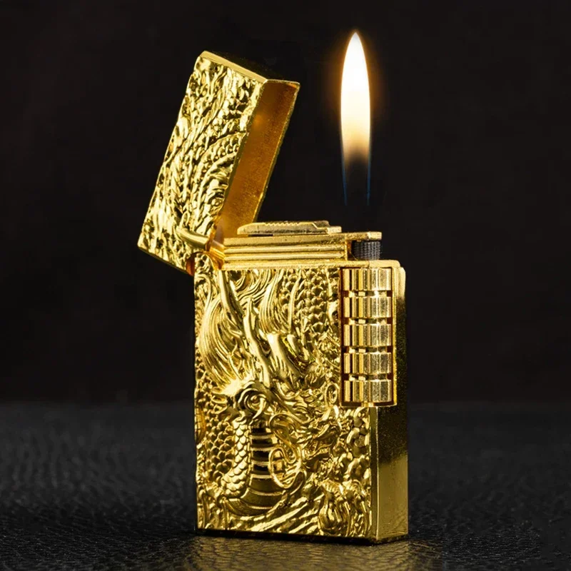드래곤 가스 라이터 그라인딩 제트 가스 부싯돌 라이터, - Fire Starting Kit 리뷰 및 가격