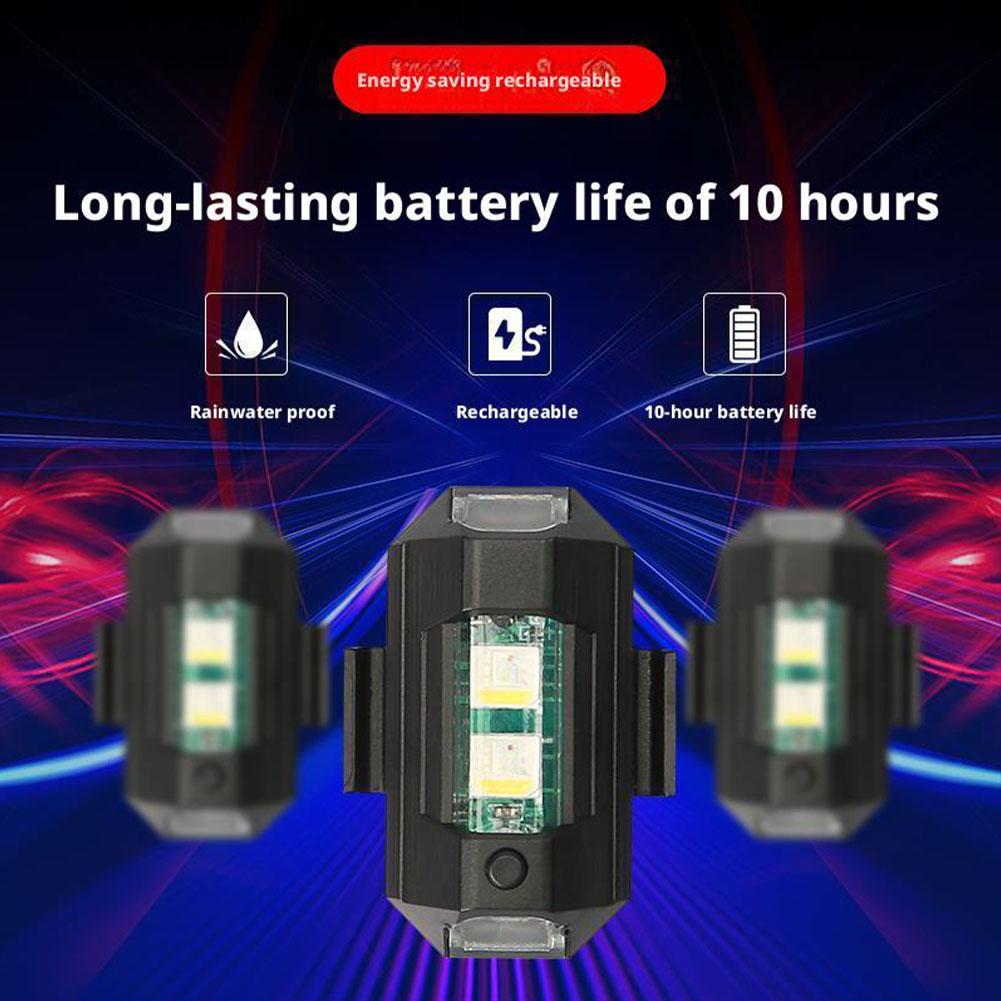 2PCS 미니 LED 스트로브 조명 장식, 7 색 LE - Sos Light Strobe 리뷰 및 가격