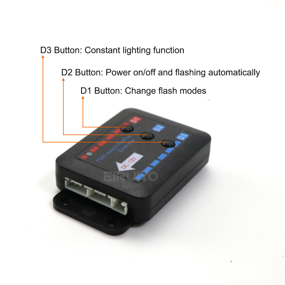 4x3 LED 그릴 자동차 LED 스트로브 라이트 빨강 - Sos Light Strobe 리뷰 및 가격